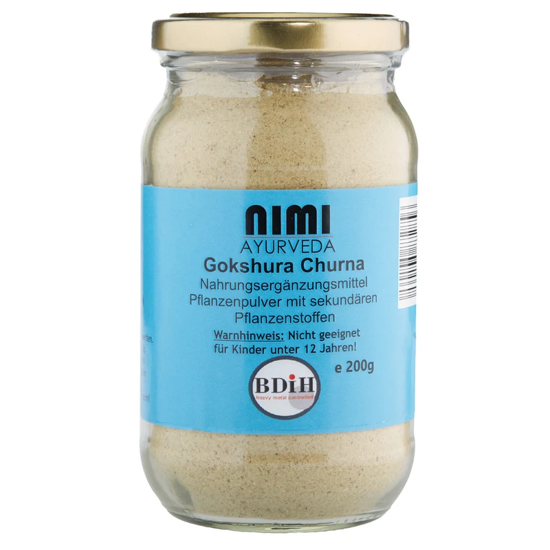 Nimi Gokshura Churna Premium, 200gr Glas