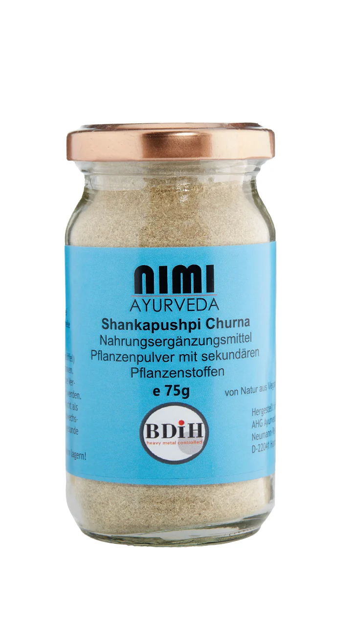 Nimi Shankapushpi Pulver Churna, 75gr