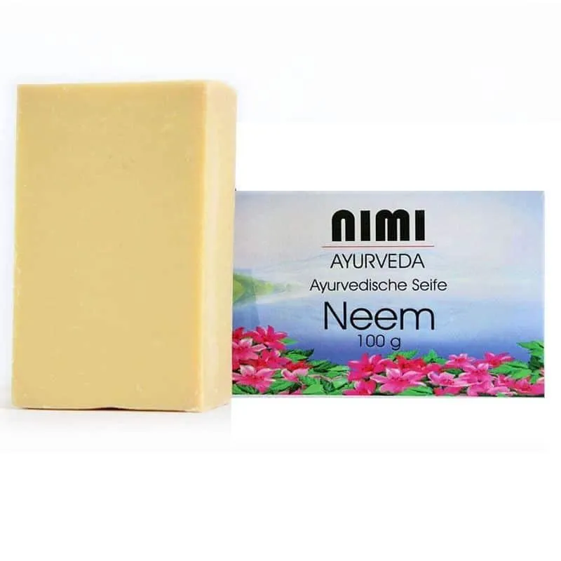 Nimi Neem Seife Ayurveda für den täglichen Gebrauch, 100g