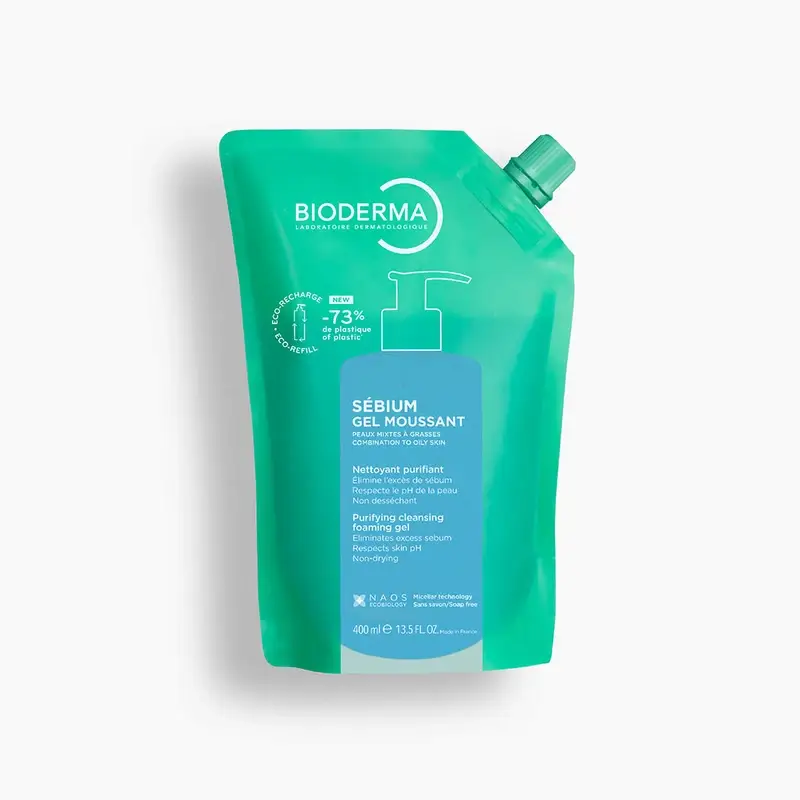 Bioderma Sébium Foaming Gel Ecorefill, 400 ml