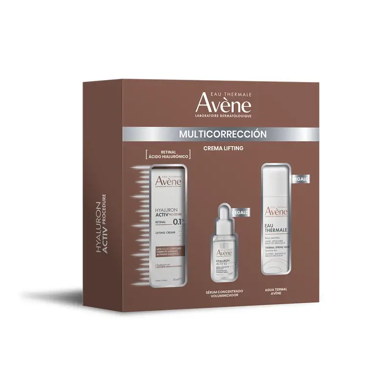 Avène Hyaluron Activ Procedure Lifting Cream 30ml + Free Serum 10ml and Thermal Spring Water 50ml