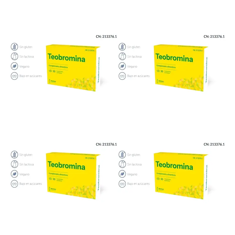 Devicare Theobromine, 4 x 30 tablets