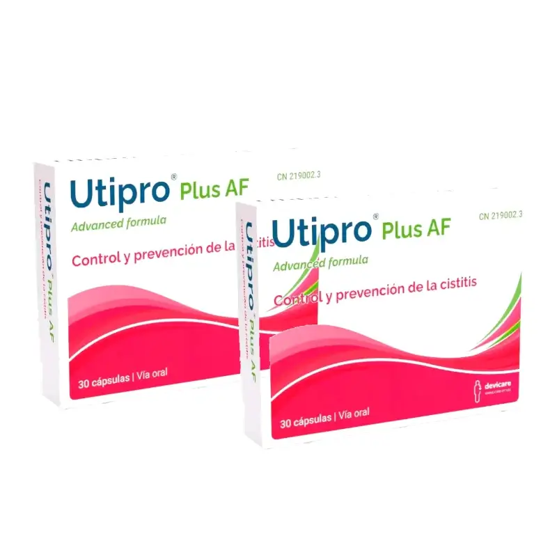 Devicare Utipro Plus Af, 2 x 30 capsules