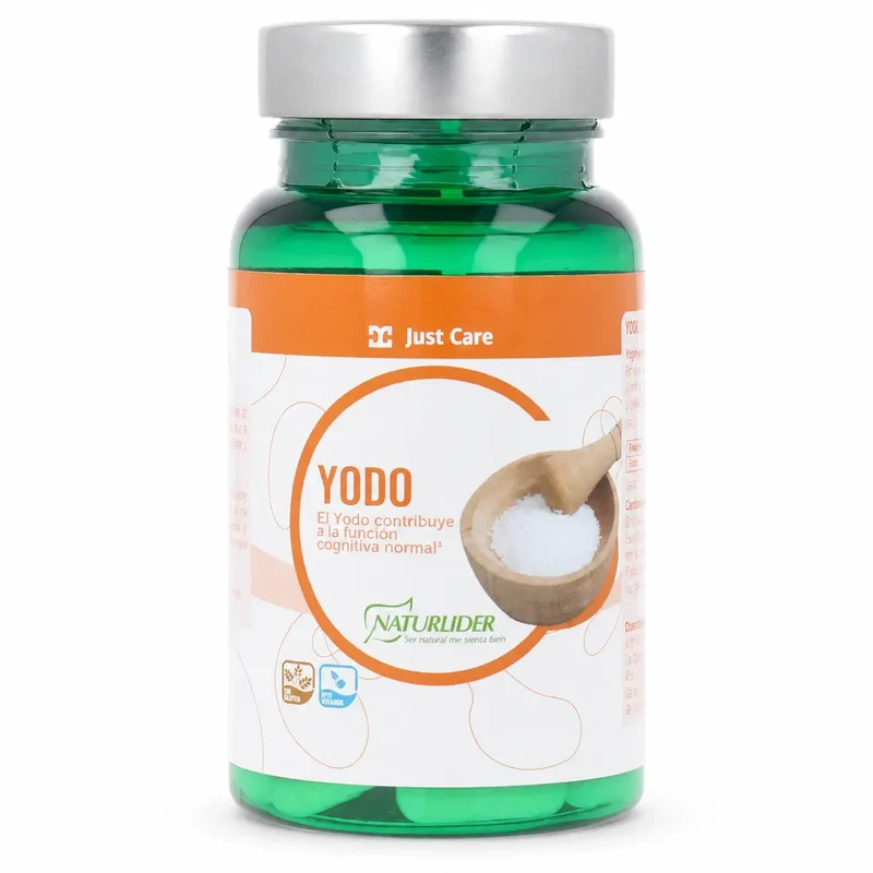 Naturlider Iodine (Iodine – Potassium Iodide), 30 capsules