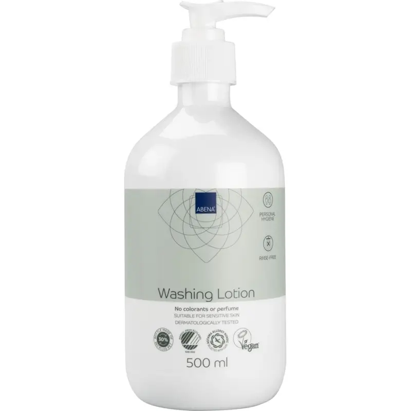 Abena No-Rinse Cleansing Lotion, 500 ml