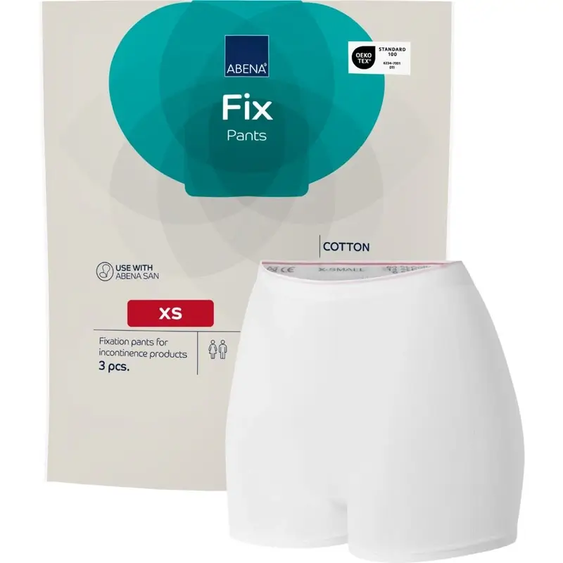Abena Fix Cotton Fixation Briefs, Size XS, 10 pieces