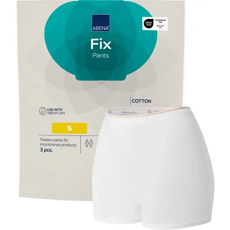Abena Fix Cotton Fixation Briefs, Size S, 10 pieces