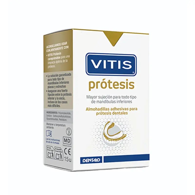 Vitis Prosthetics Adhesive Pads, 15 units