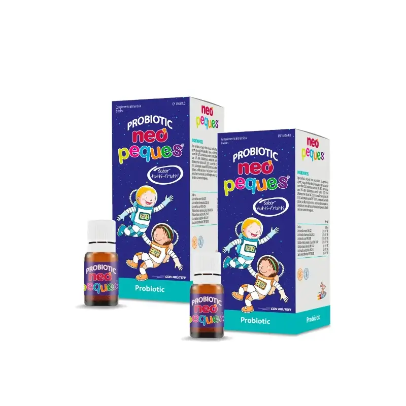Neo Peques Probiotic, 8 vials, pack of 2