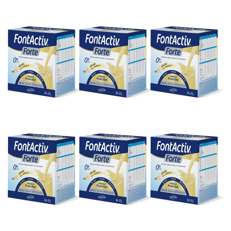 FontActiv Forte Vanilla, 84 sachets of 30 g