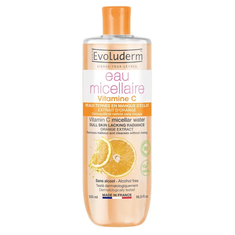 Evoluderm Vitamin C Micellar Water, 500 ml