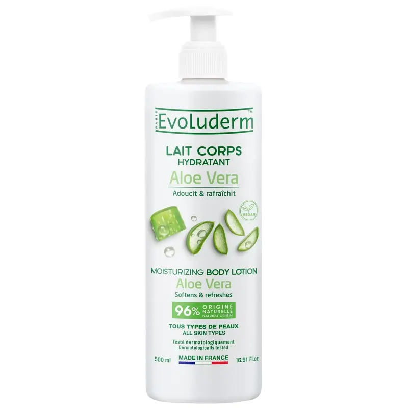 Evoluderm Aloe Vera Body Lotion, 500 ml