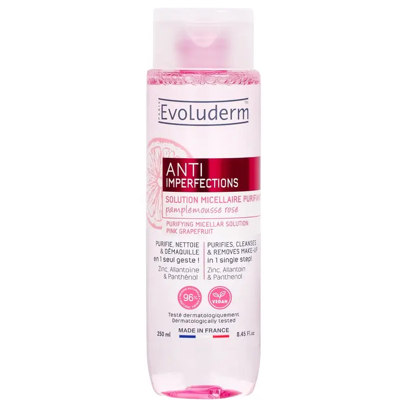 Evoluderm Micellar Purifying Lotion, 250 ml