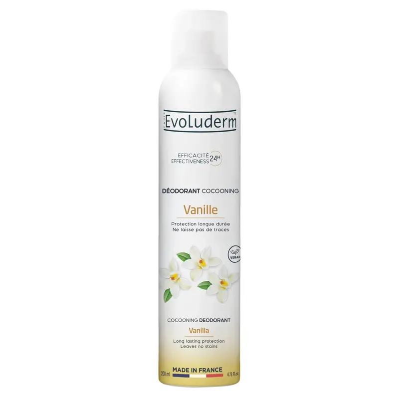 Evoluderm Vanilla Deodorant 24H, 200 ml