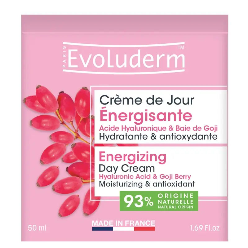 Evoluderm Energising Day Cream, 50 ml