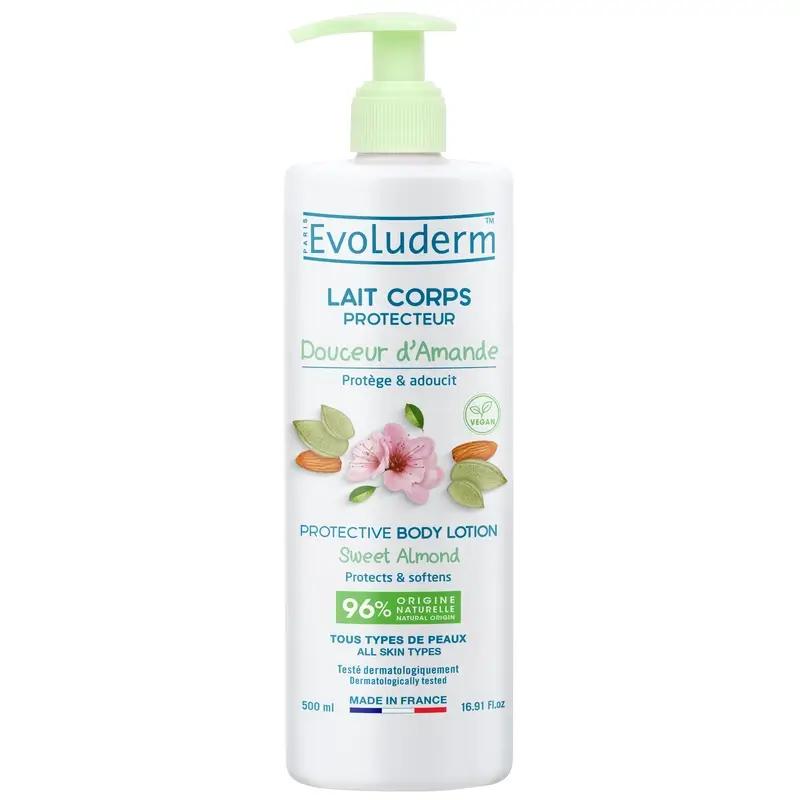 Evoluderm Sweet Almond Body Lotion, 500 ml