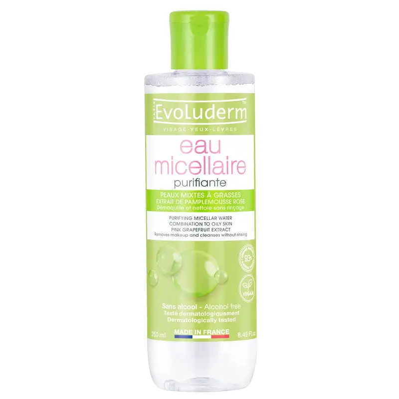 Evoluderm Combination Skin Micellar Water, 250 ml
