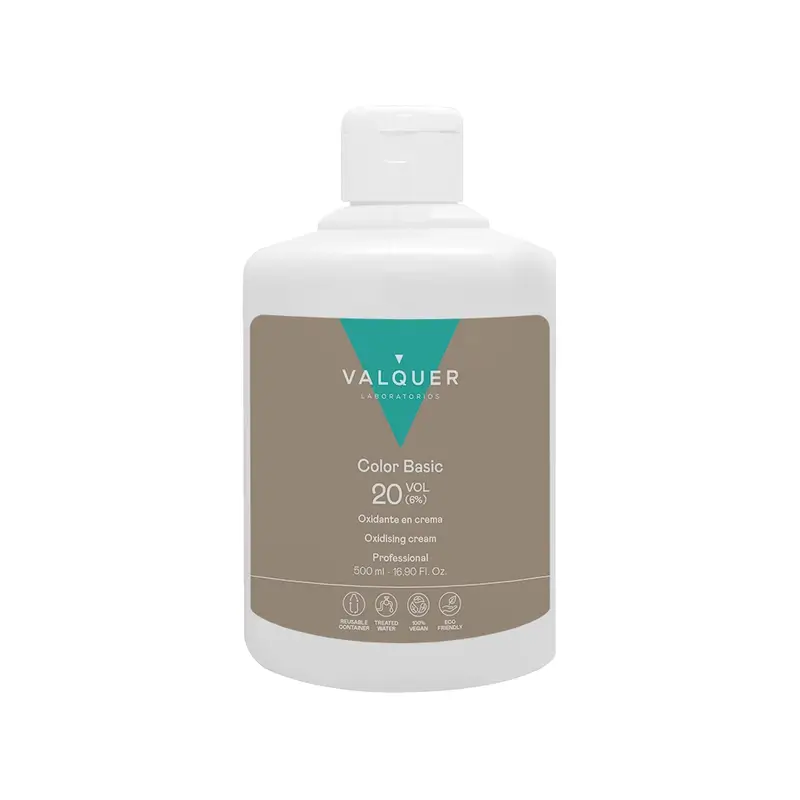 Valquer Agua Oxigenada 20 Vol (6 %) - Professional Hair Oxidant , 500 ml