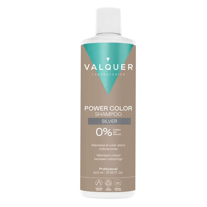 Valquer Grey Shampoo - Power Color , 400 ml