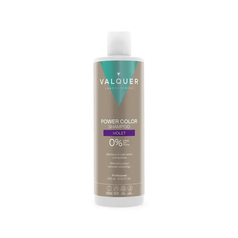 Valquer Violet Colour Shampoo - Power Color , 400 ml