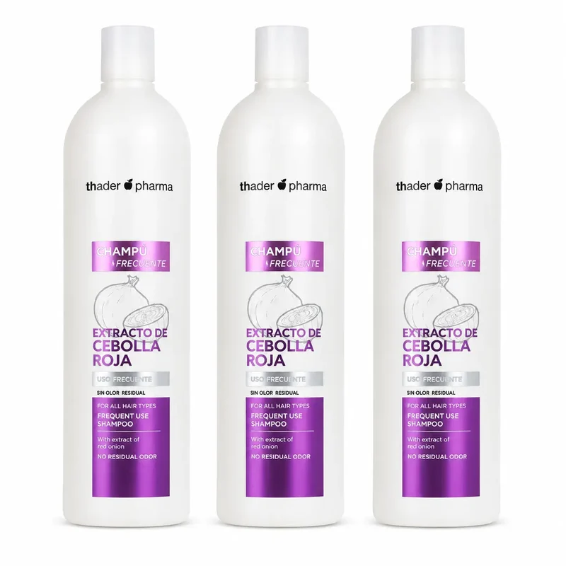 Th Pharma Onion Shampoo 1000ml, pack of 3