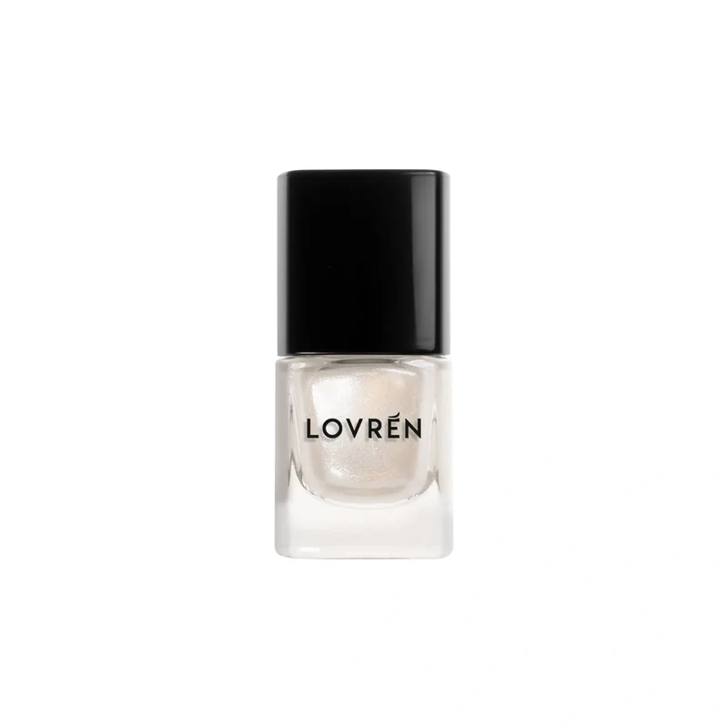 Lovrén Lovrén Nail Care - S32 Top Coat Glitter Nail Polish, 5 ml