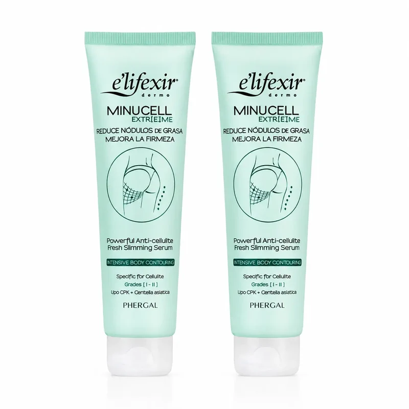 Elifexir Minucell Intensive Anti-Cellulite Slimming and Firming Serum 150Ml, pack 2