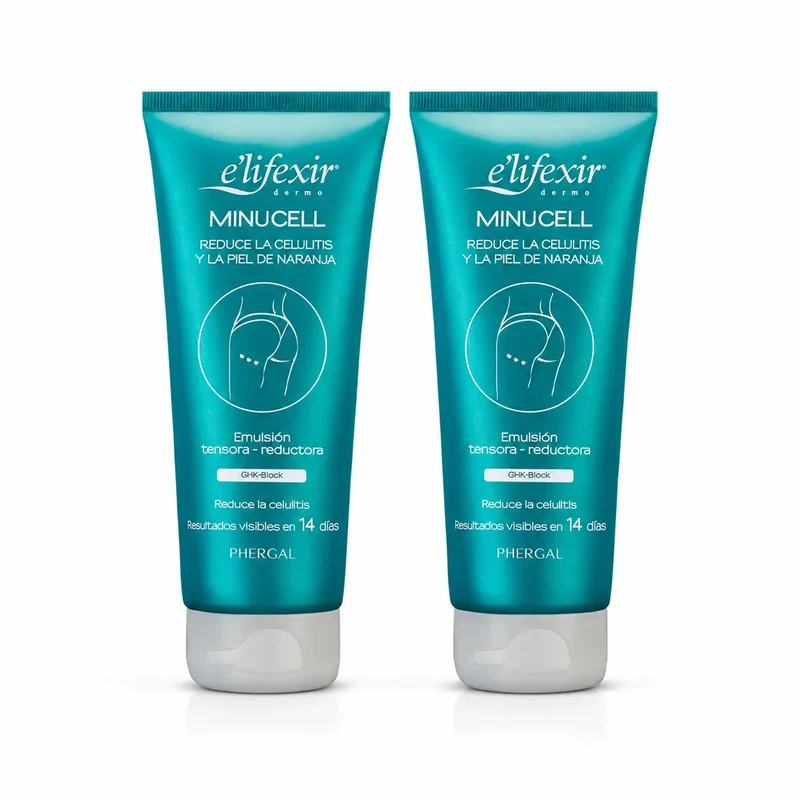 Elifexir Minucell Anti-Cellulite Firming Cream 200ml, pack 2