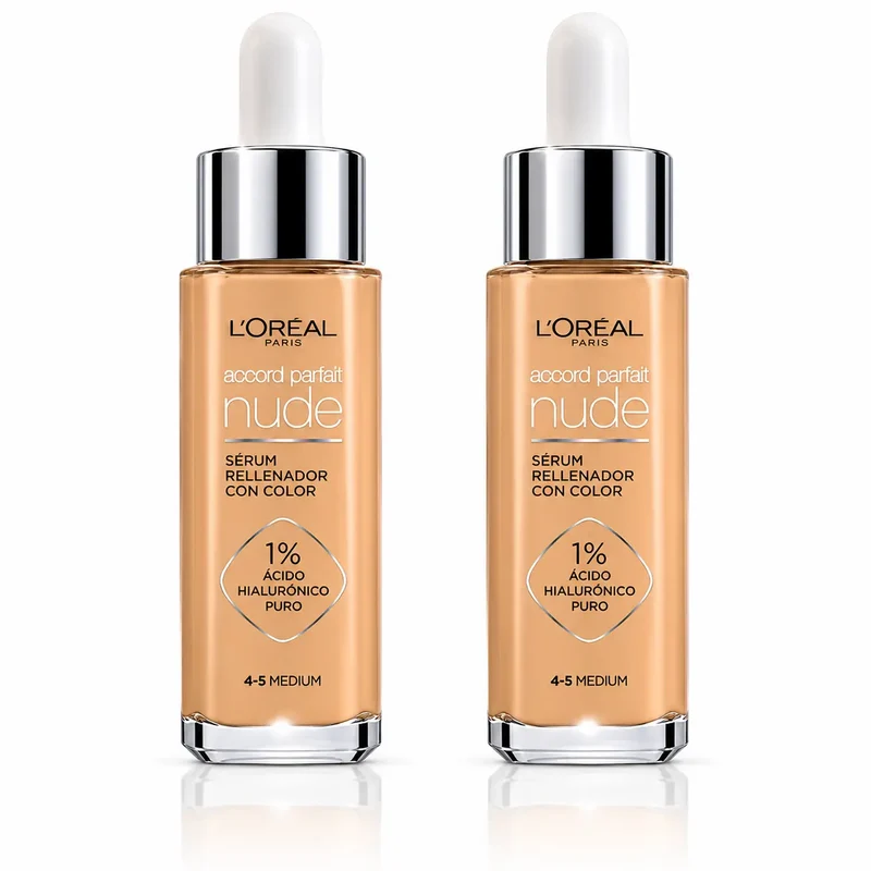 L'Oréal Paris Colour Serum Accord Parfait Tone 4-5 Medium , pack 2