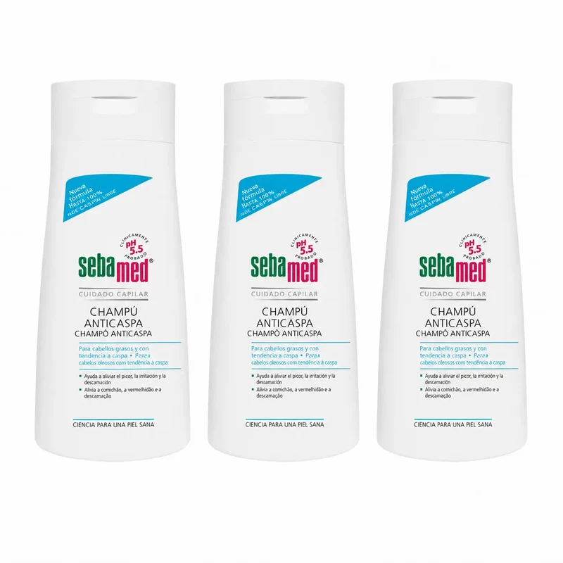 Sebamed Anti-Dandruff Shampoo 400 Ml, pack 3