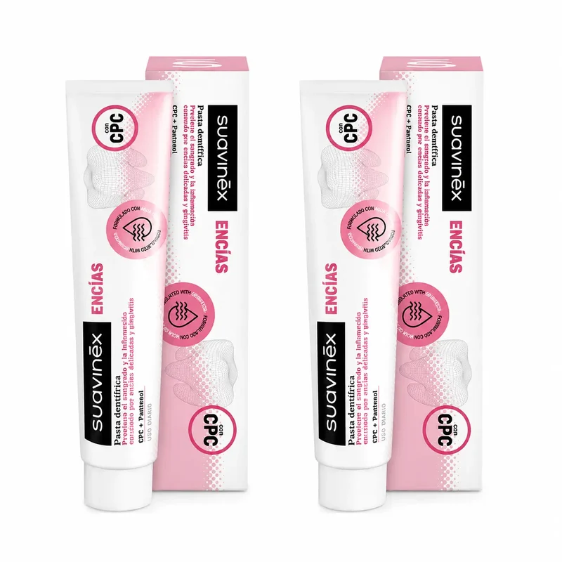 Suavinex Toothpaste Gums, Daily Use, 75 Ml, pack 2