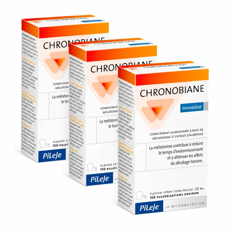 Pileje Chronobiane Instant Pack of 3 x 20 ml