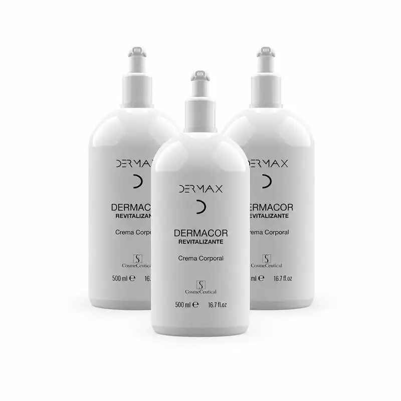 Dermax Dermacor Body Cream, Pack of 3 x 500 ml