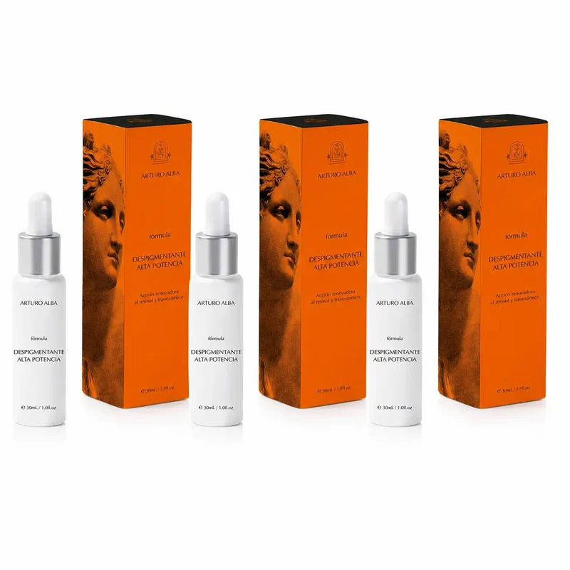 Arturo Alba High-Potency Depigmenting Formula 30ml, pack of 3