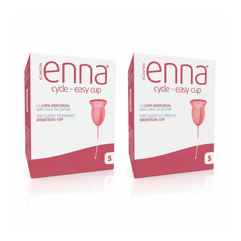 Enna Cycle Easy Menstrual Cup Size S, Pack 2 Units