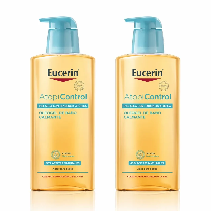 Eucerin Atopicontrol Bath Oleogel, 400ml, pack 2