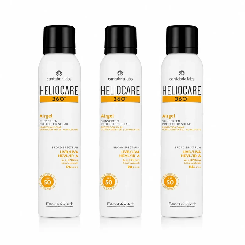 Heliocare 360º Airgel Body 200 Ml 3-pack