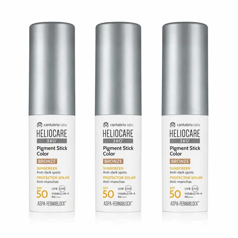 Heliocare Pigment Stick Colour Bronze Spf50 10 Gr pack 3