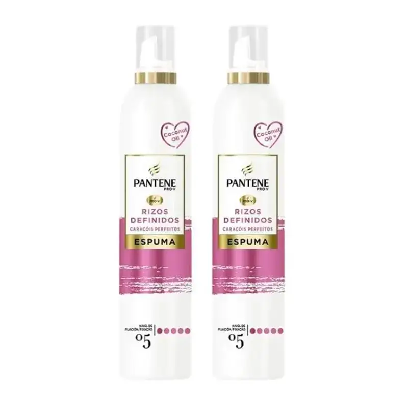 Pantene Pro-V Perfect Curl Nourishing Hair Mousse, Pack 2 x 300ml