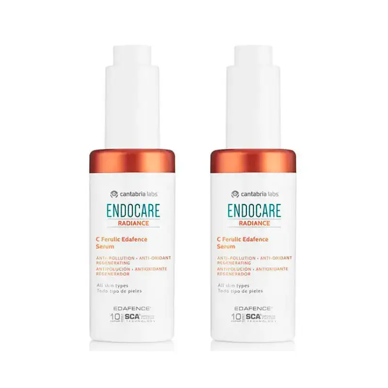 ENDOCARE Radiance C Ferulic Edafence Serum, Pack 2 x 30 ml