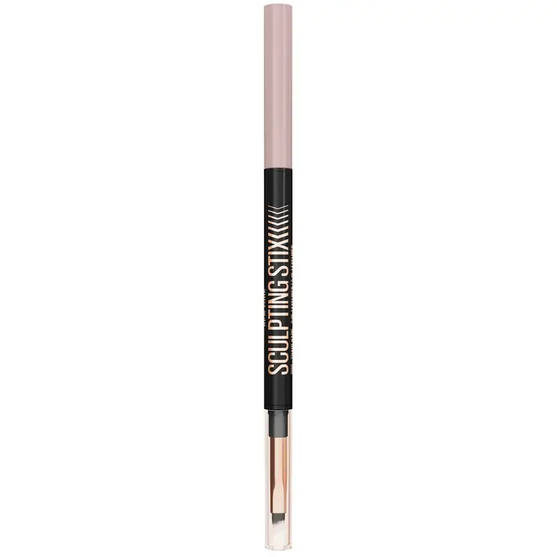 Maybelline New York Sculpting Stix Eyeliner 2 In 1, Black Blur 016, 0,7G