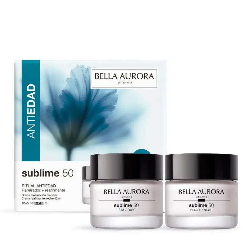 Bella Aurora Sublime 50 Pack: Anti-Ageing, Repairing & Firming Ritual, 50 + 50 ml