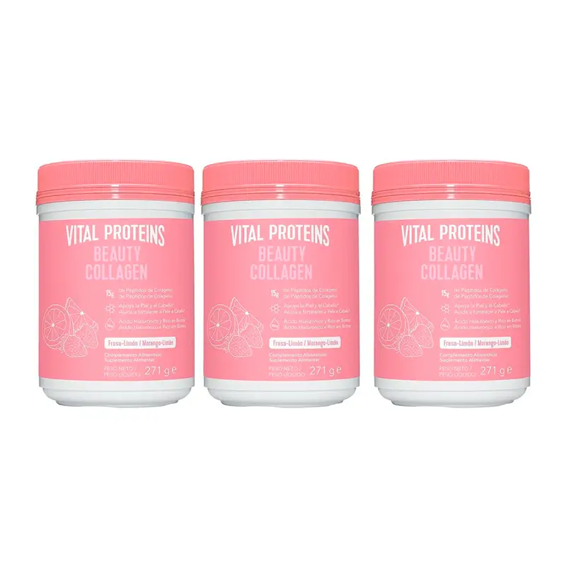 Vital Proteins Triplo Beauty Collagen, 3x 271 g