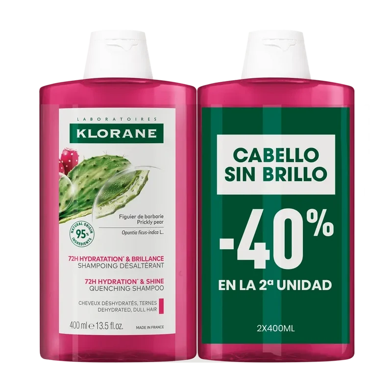 Klorane Hygode Barbaria Shampoo 2 X 400Ml