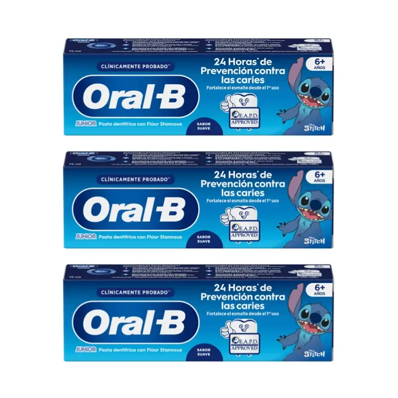 Oral-B Junior Star Wars Toothpaste 3X75 Ml, +6 Years Old
