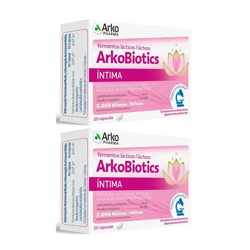 Arkopharma Arkobiotics Intima, 2 x 20 capsules
