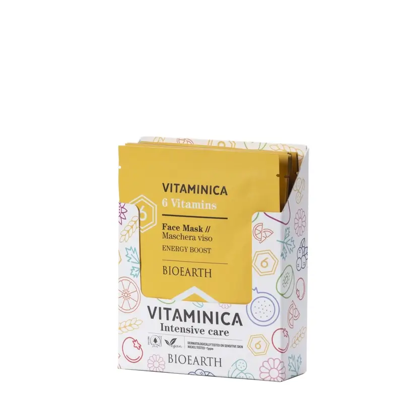 Bioearth 6 Vitamins Energy Boost Face Mask, 15 ml
