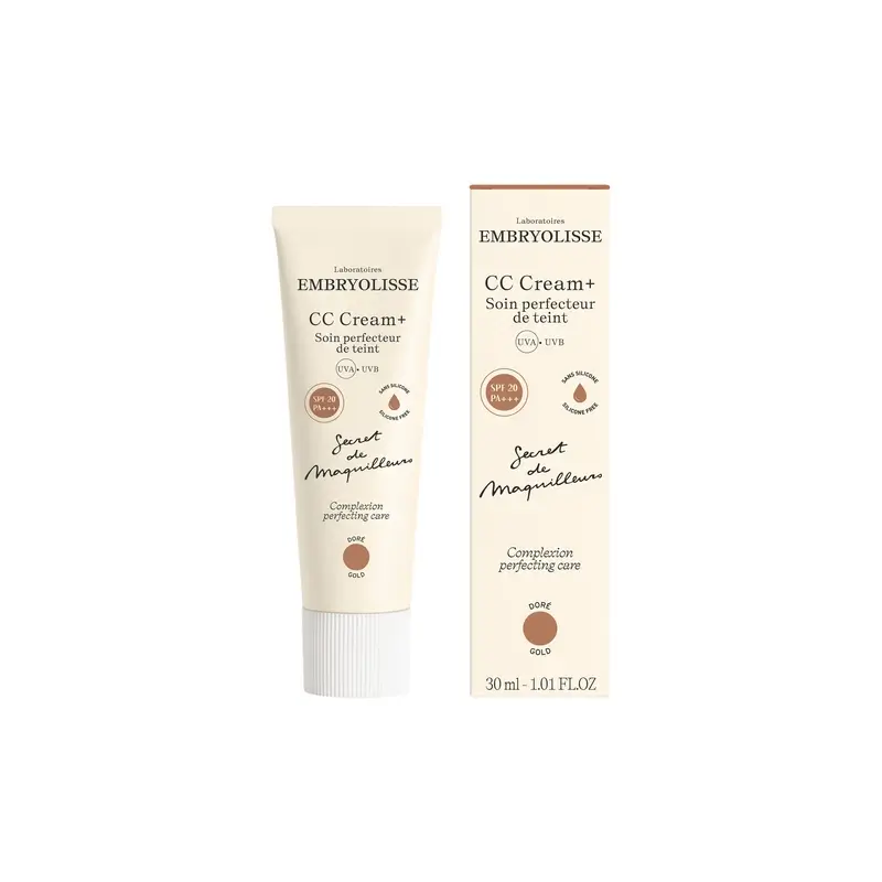 Embryolisse Soin Perfecteur De Tent-Cc Cream+ Gold, 30 ml