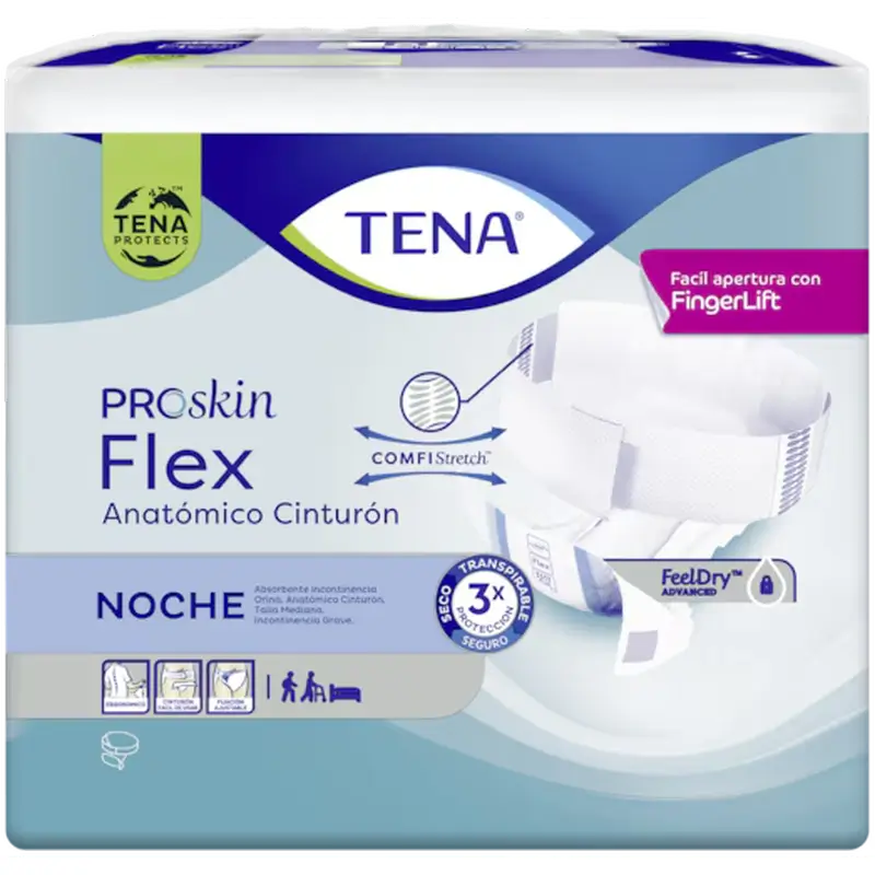 Tena Flex Proskin Plus Medium Night , 80 units
