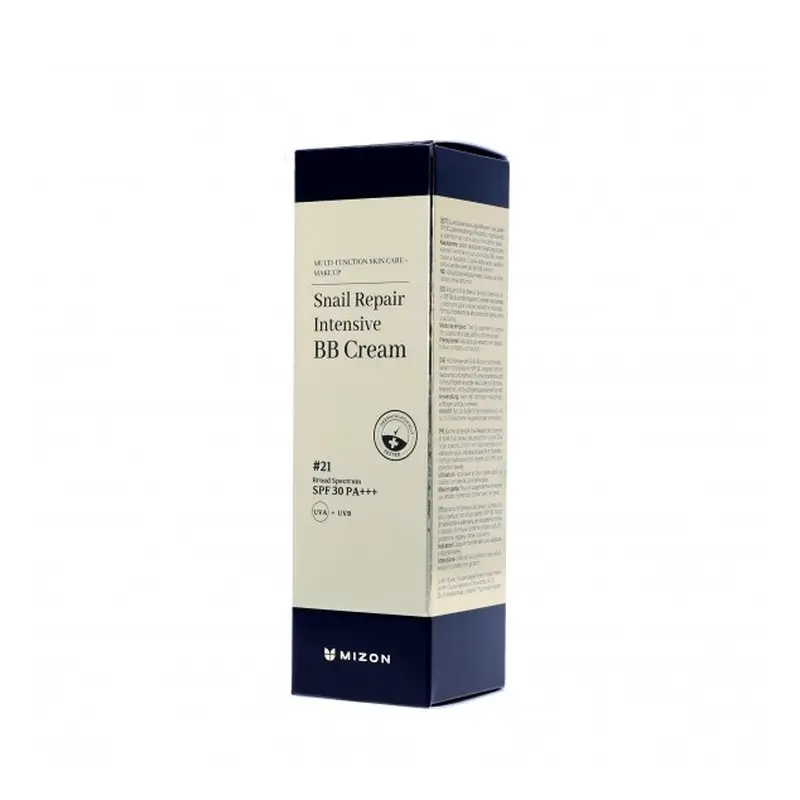 Mizon Snail Repair Intensive Bb Cream Broad Spectrum Spf 30 21 Light Rosy Beige , 50 ml